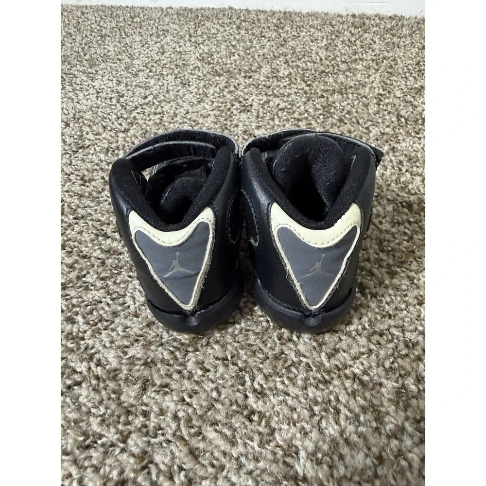 2005 Vintage Baby Jordan XXI Black Grey sz 4C‎ newborn infant shoes.